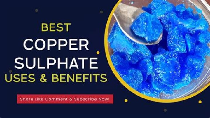Are copper sulphate crystals dangerous?