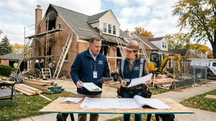 Can a public adjuster be a contractor in Illinois?