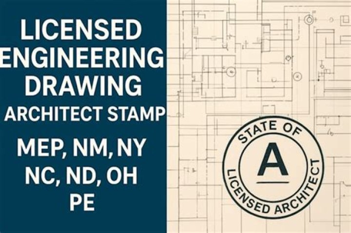 Can architect stamp MEP drawings?