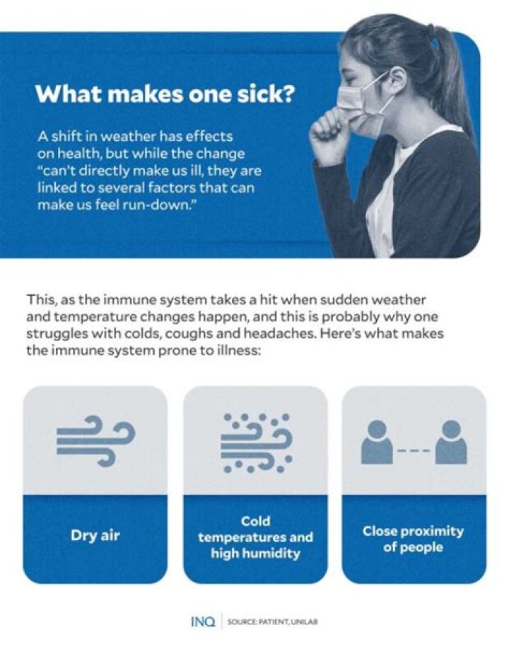 Can being out in the rain make you sick?