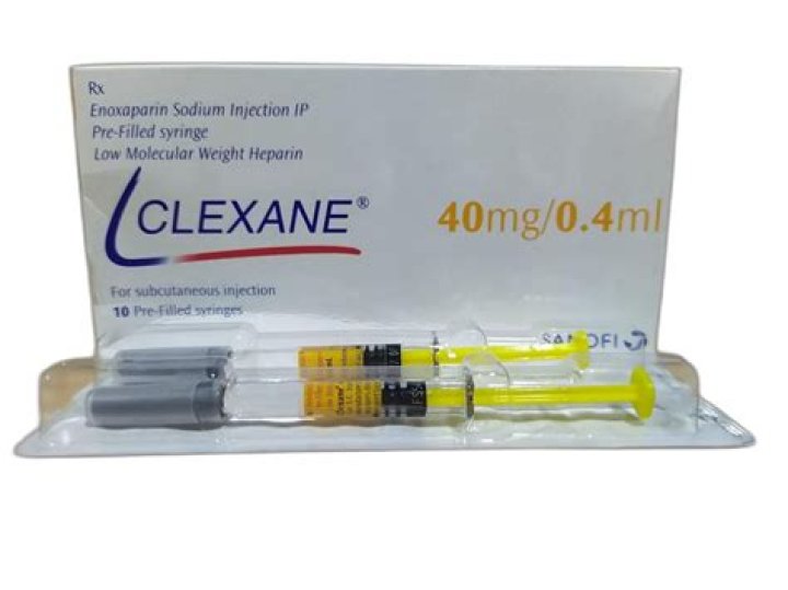 Can Clexane be injected in the arm?
