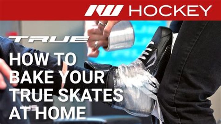 Can I bake my skates at home?