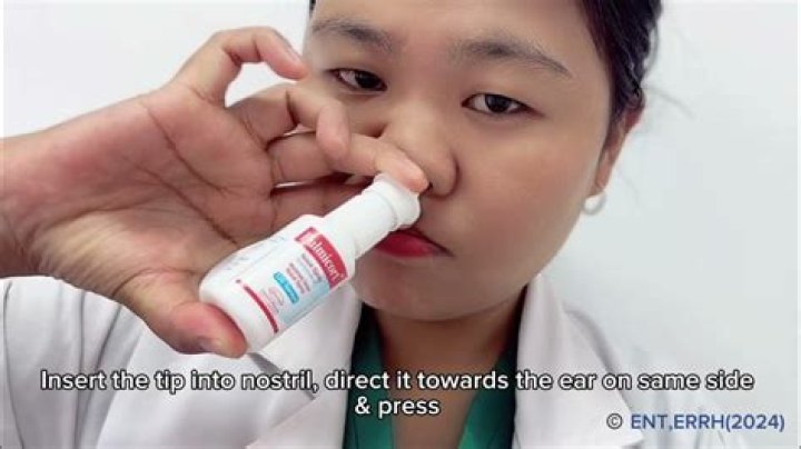 Can I use contact solution as nasal spray?