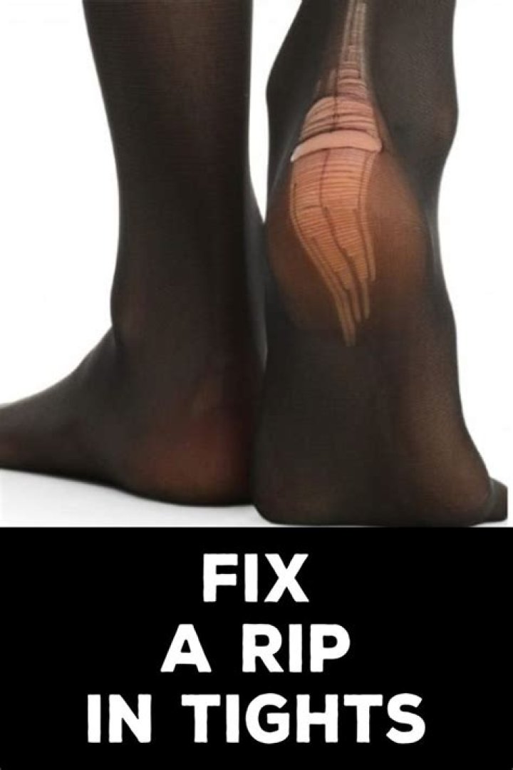 Can you fix ripped stockings?