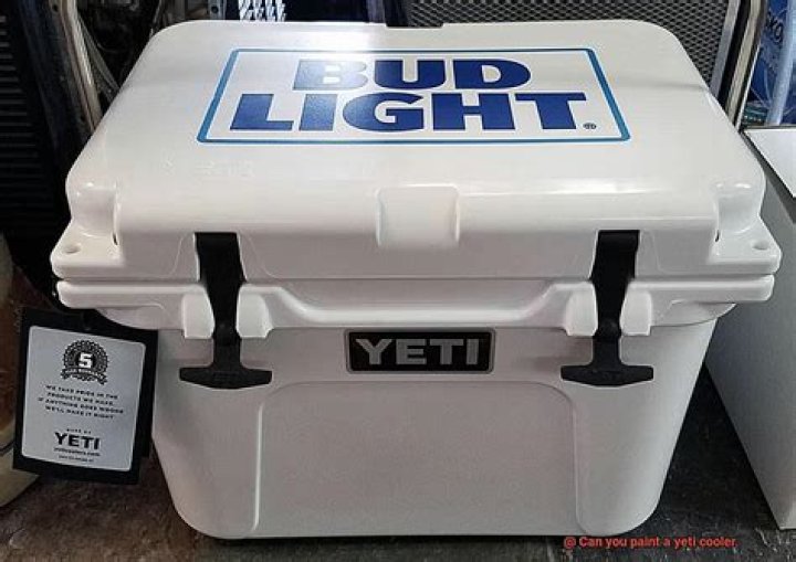 Can you paint a Yeti cooler?