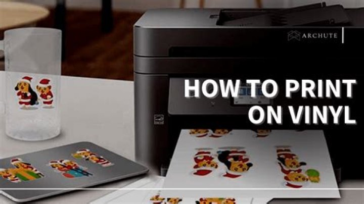 Can you print on vinyl fabric?