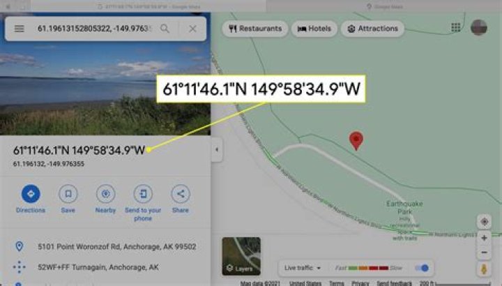 Can you put in GPS coordinates in Google Maps?