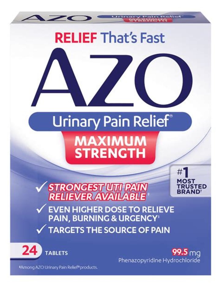 Can you take azo with Urogesic blue?