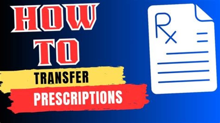 Can you transfer prescription from one CVS to another?