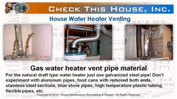Can you vent a gas water heater and furnace together?