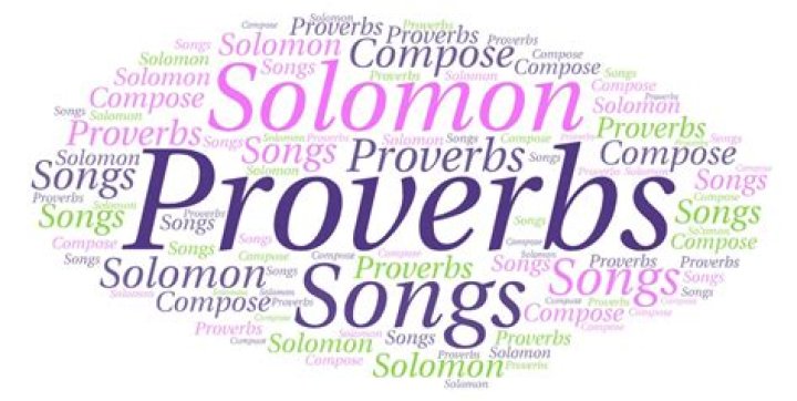 Did Solomon write all of the proverbs?