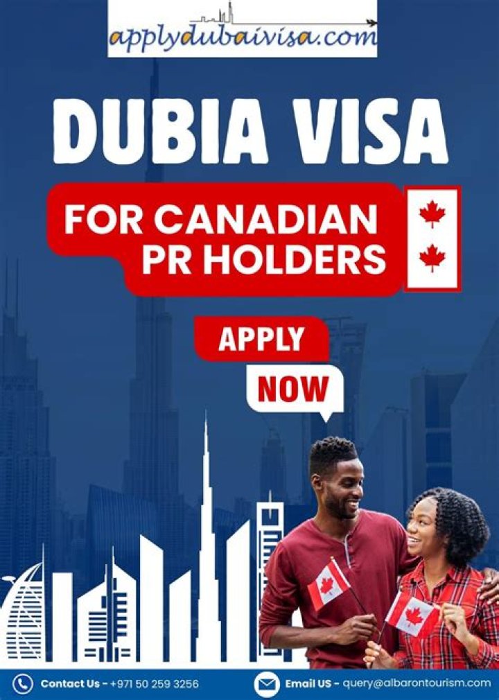 Do Canadians need visa for Dubai?