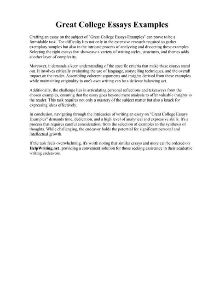 Do colleges really read essays?