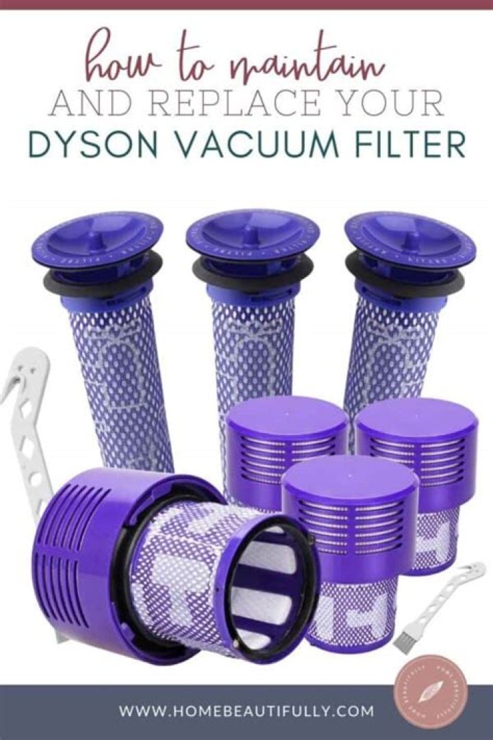 Do you need to replace filter on Dyson?