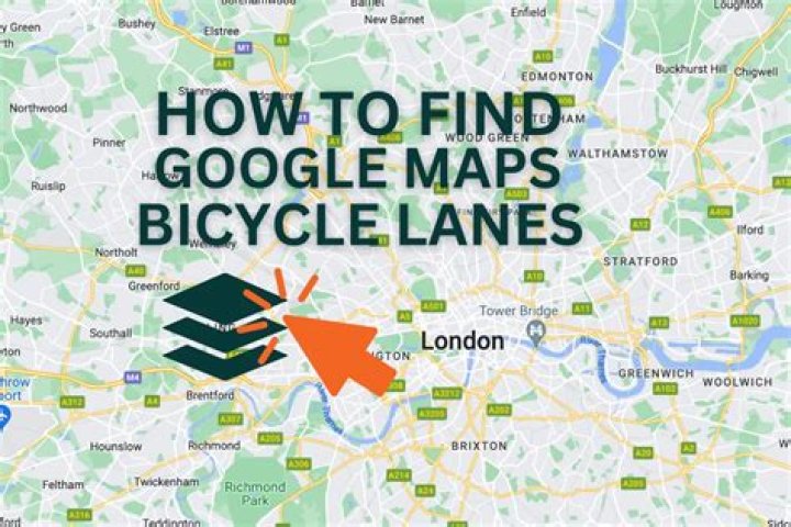 Does Google maps show bike lanes?