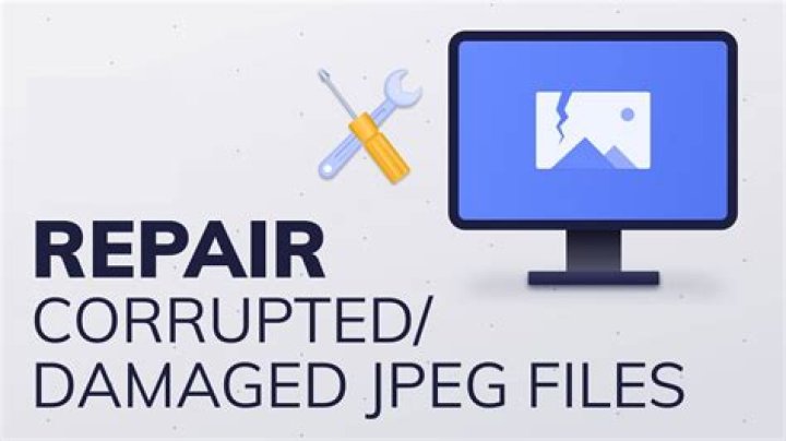How can I repair corrupted JPEG files?