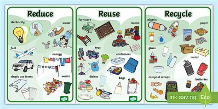 How can we reduce reuse and recycle in schools?