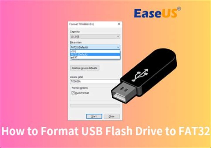 How do I change my USB to exFAT?