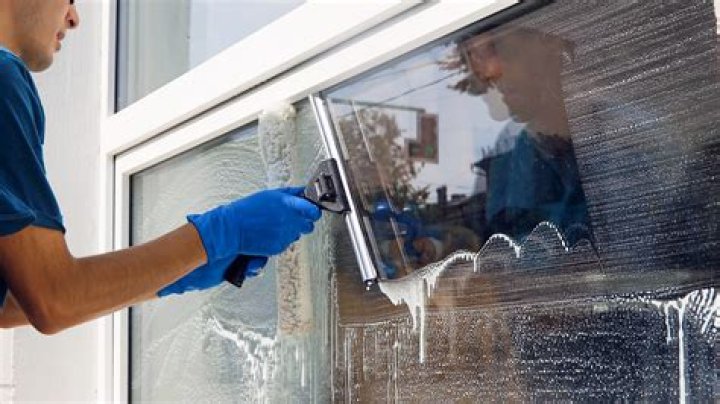 How do I clean a dirty window?