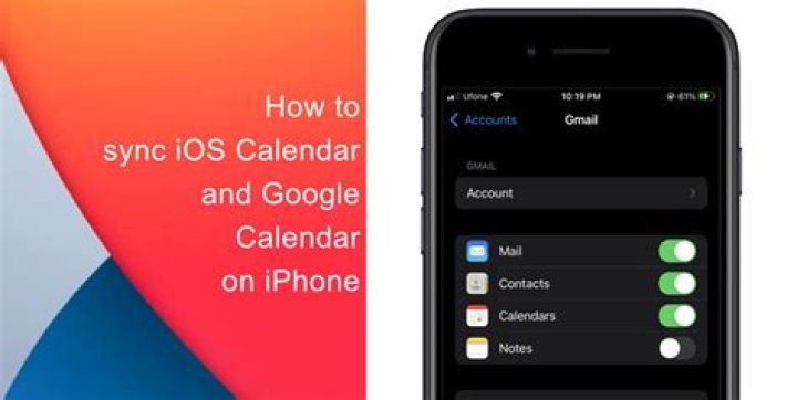 How do I force my iPhone calendar to sync?