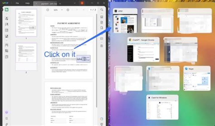 How do I get a PDF to open in a certain size?