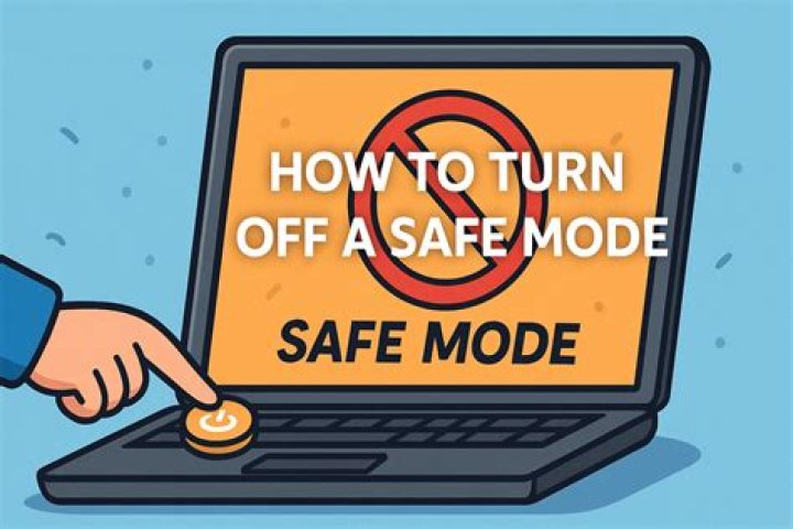 How do I get my Lenovo Tab 3 out of safe mode?
