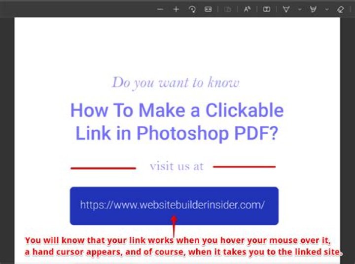 How do I make a clickable link?