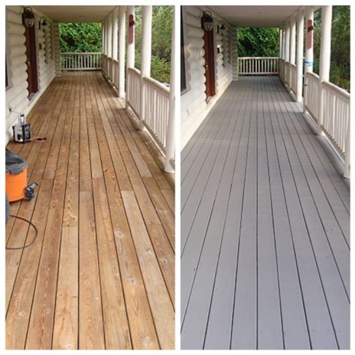How do I paint my front porch floor?