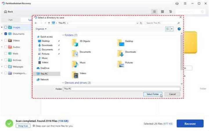 How do I recover an unsaved file in Adobe Acrobat?