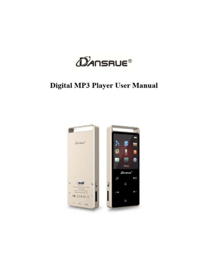 How do I reset my Dansrue mp3 player?