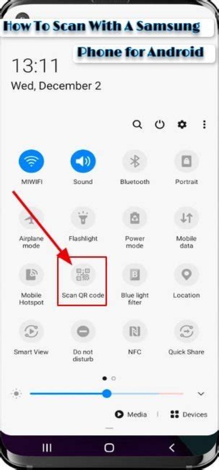 How do I scan on my Samsung phone?