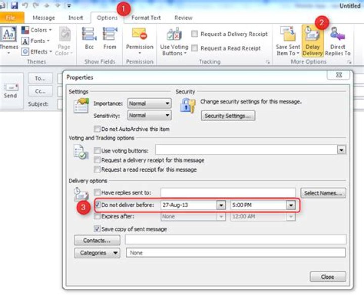 How do I setup a recurring reminder in Outlook 2016?