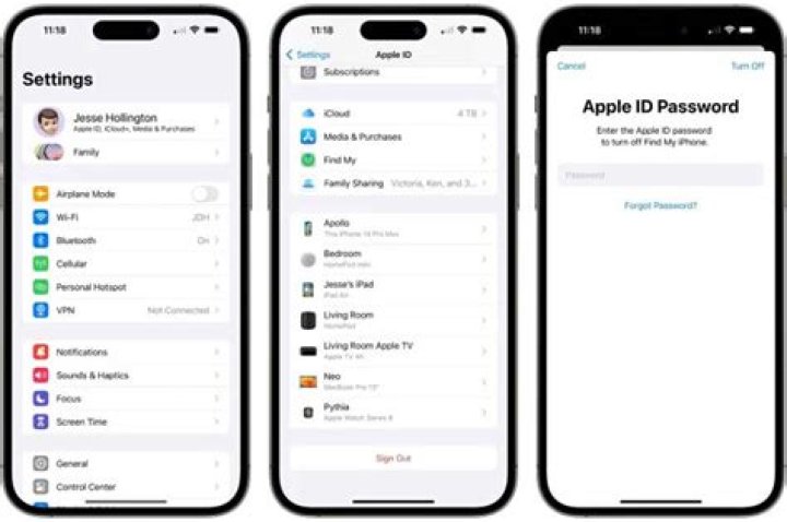 How do I unlink my iPhone and iPad photos?