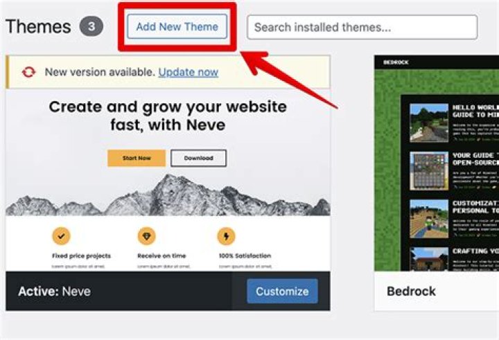 How do I upload a large size theme to WordPress?
