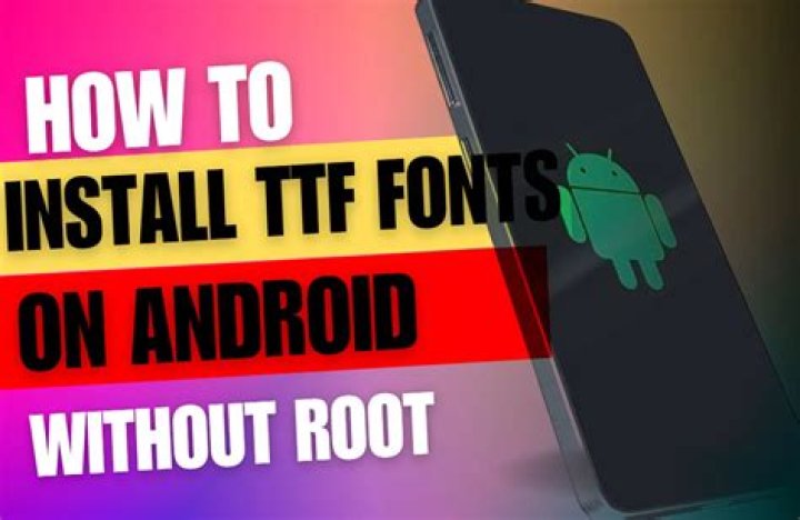 How do I use TTF files on Android?