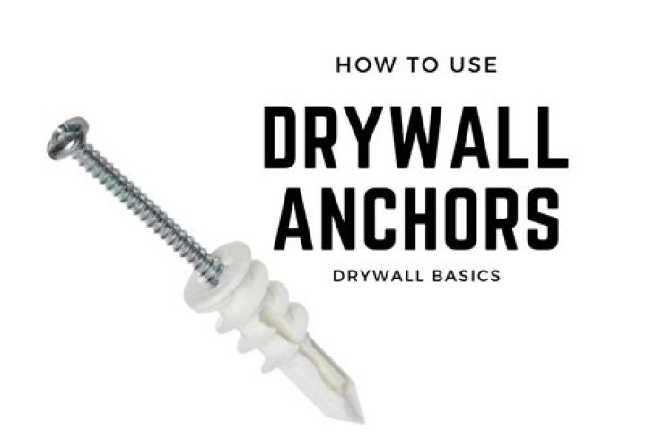 How do you anchor into drywall?