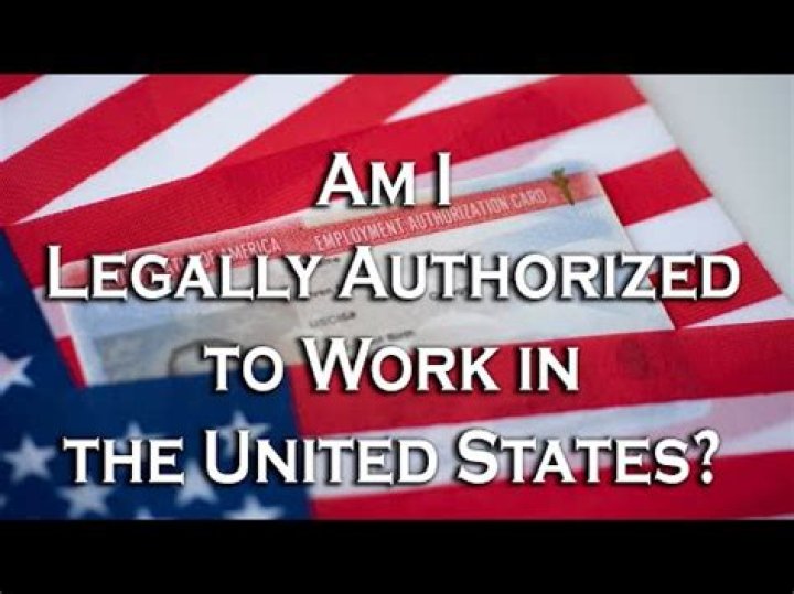 How do you become legally authorized to work in the US?