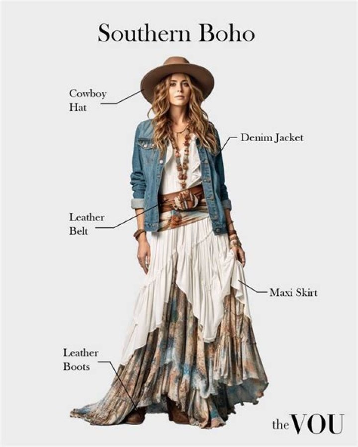 How do you dress a bohemian chic?
