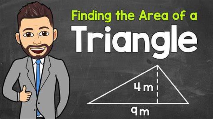 How do you find the area of a triangle with a square?