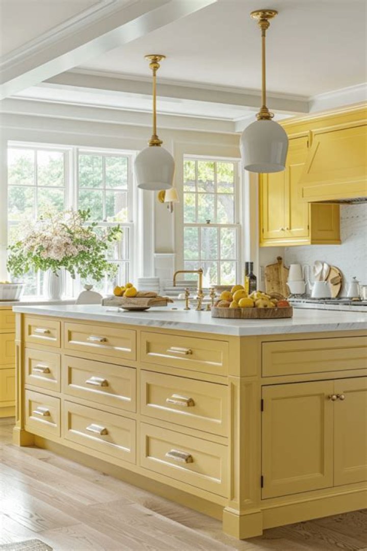 How do you get the yellow out of white cabinets?