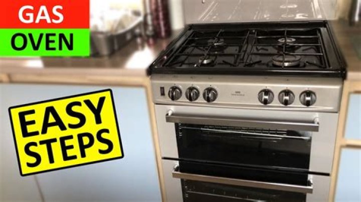 How do you light a chef gas oven?