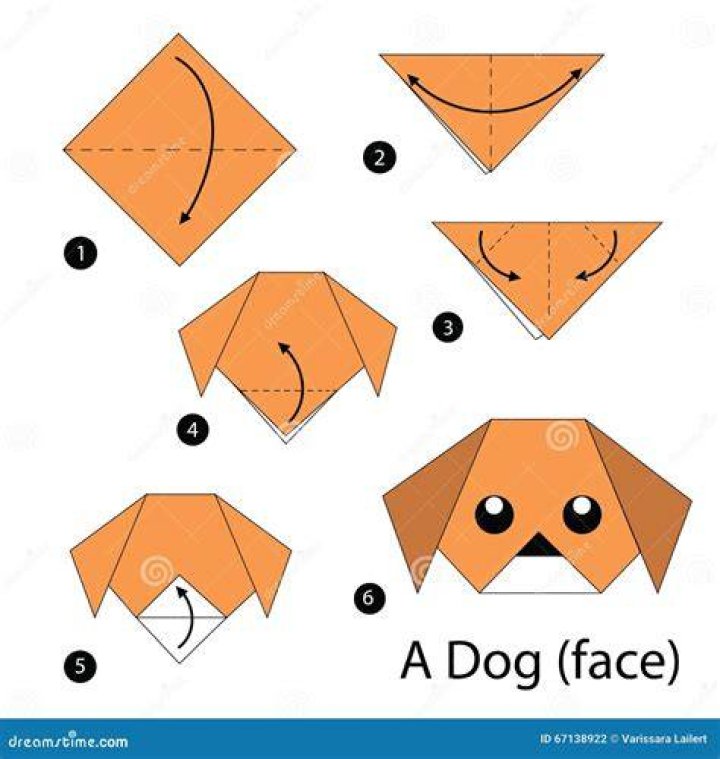 How do you make an origami dog?