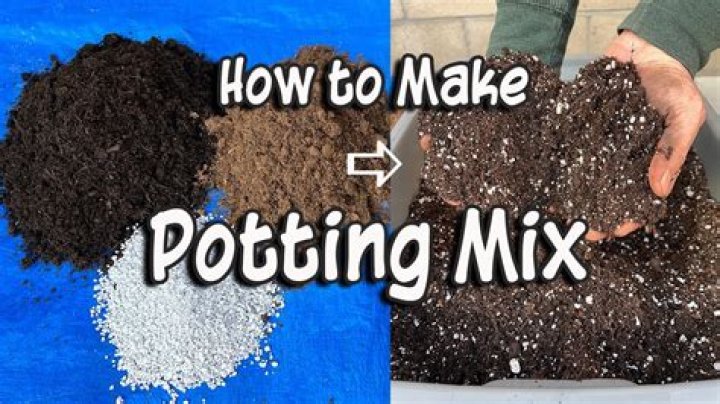 How do you make potting soil mix?