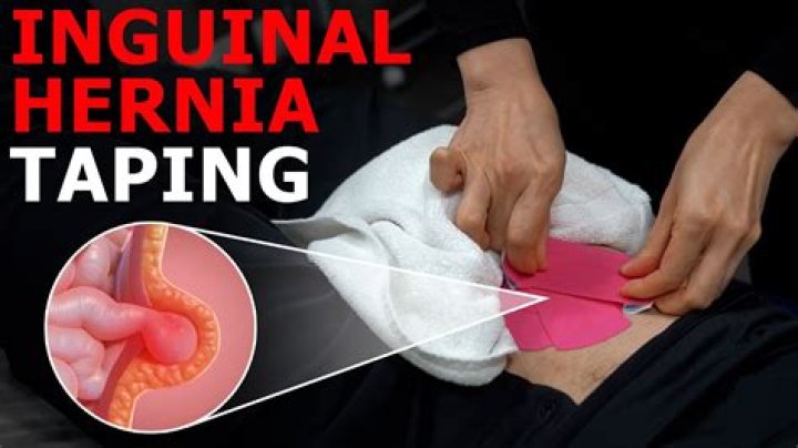 How do you manually reduce an inguinal hernia?