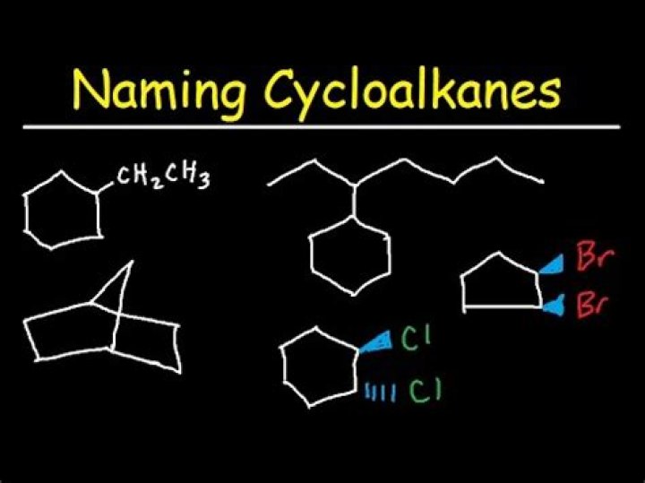 How do you name Cycloalkanes with branches?