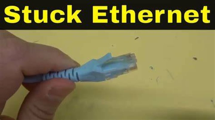How do you pull an Ethernet cable?