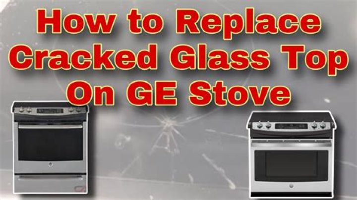 How do you remove a GE glass cooktop?