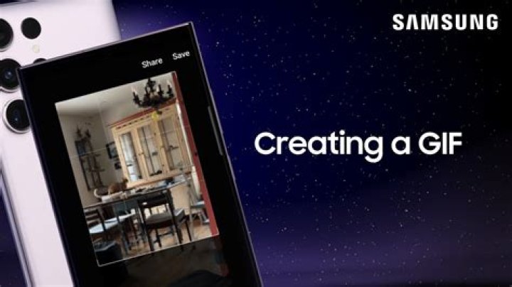 How do you search GIFs on Samsung Messenger?