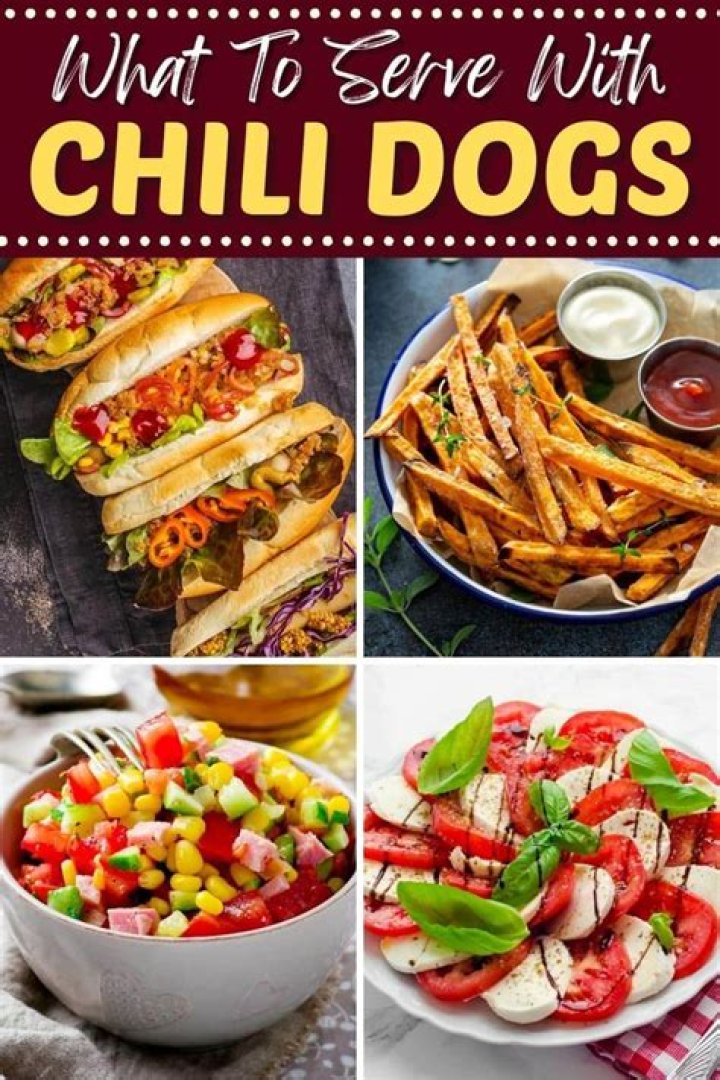 How do you serve chili dogs?