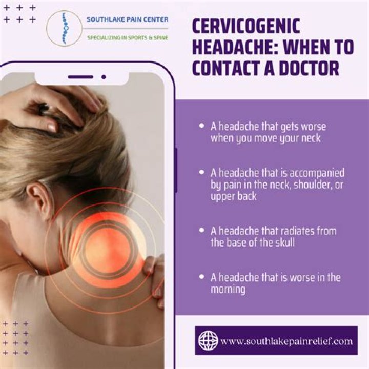 How do you treat Cervicogenic headaches?